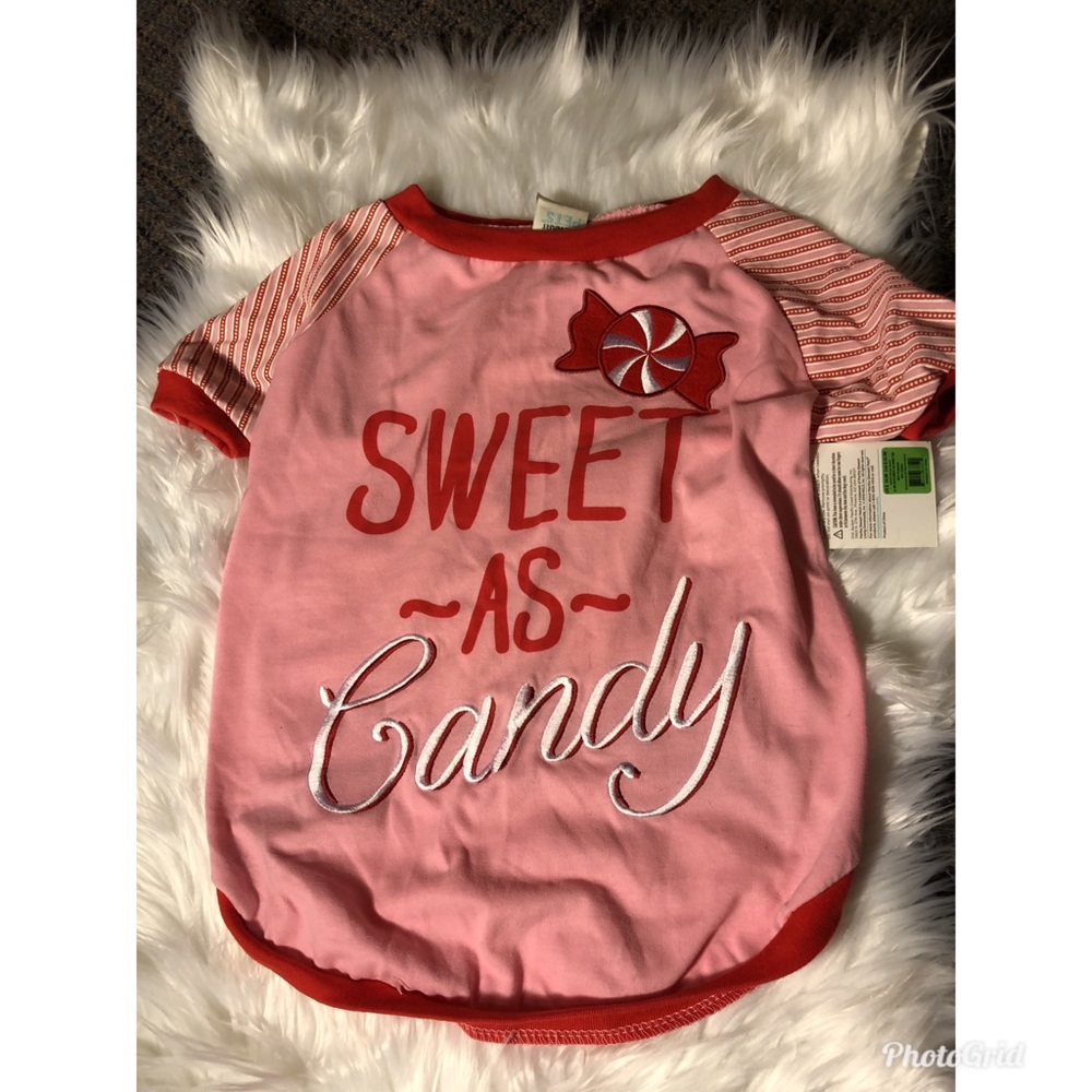 🐶👕 “Sweet as Candy” Doggie T-Shirt